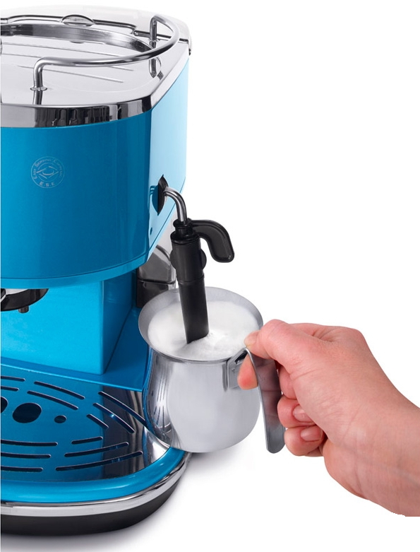 Cafetiera Delonghi ECO 311 Blue / 1.4 l / Manuala / Macinata, pad cafea photo 2
